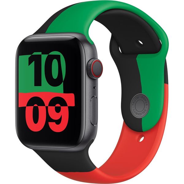 Apple Watch 10 - 46 Mm/ Watch 11 - 46 Mm/ Watch Se 2023 - 44 Mm/ Watch Se - 44 Mm/ Watch Ultra 2 - 49 Mm/ Watch Ultra 3 - 49 Mm/ Watch Ultra - 49 Mm/ Watch 4 - 44 Mm/ Watch 5 - 44 Mm/ Watch 6 - 44 Mm/ Watch 7 - 45 Mm/ Watch 8 - 45 Mm/ Watch 9 - 45 Mm/ Watch Se 2022 - 44 Mm/ Watch 1 - 42 Mm/ Watch 2 - 42 Mm/ Watch 3 - 42 Mm/ Watch 42 Mm/ Watch 44 Mm/ Watch 45 Mm Cinturino: Cinturino Sportivo-image