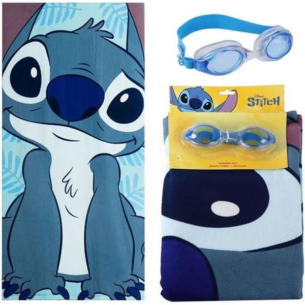 Telo Mare Stitch Blu-image
