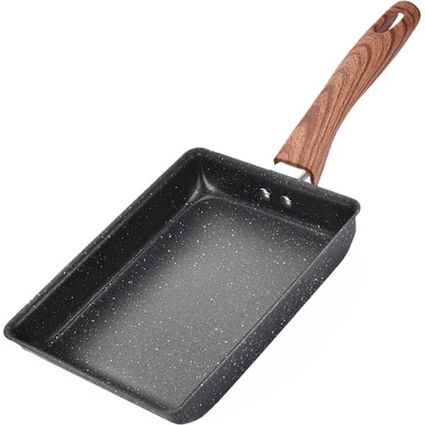 Padella Per Tamagoyaki, Omelette Giapponese, Padella Per Uova, Cottura Senza Olio, Rivestimento Antiaderente, Omelette Rettangolare Yuzishao-image