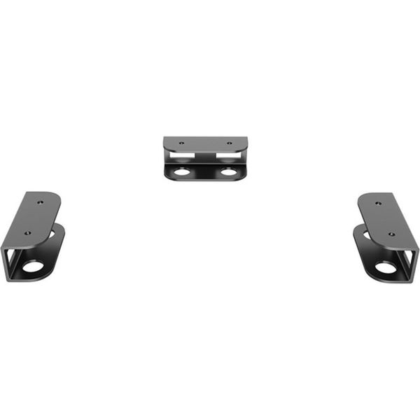 Inf Supporto Per Laptop Da Scrivania 3 Pezzi Con Cuscinetti In Silicone Nero-image