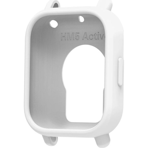 Inf Custodia Protettiva In Silicone Per Redmi Watch 5 Active - Bianco-image