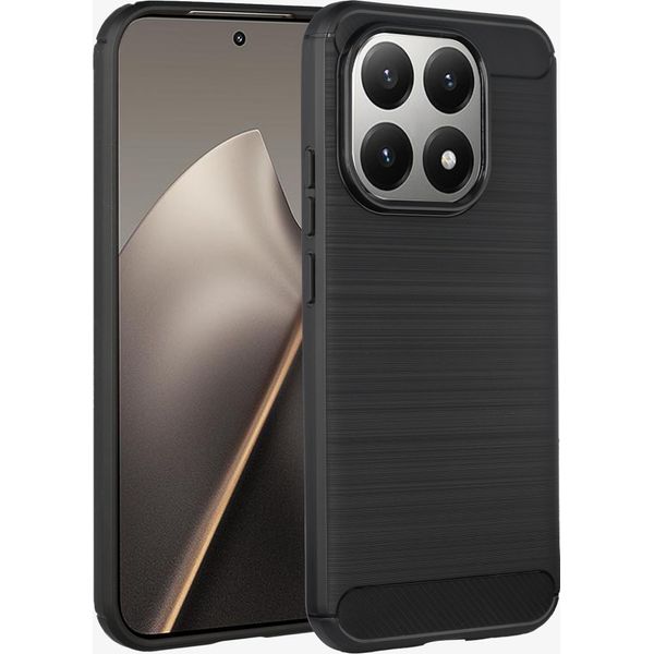 Custodia Xiaomi 15T - Silicone - Imoshion Custodia Morbida/Cover Posteriore - Nero-image