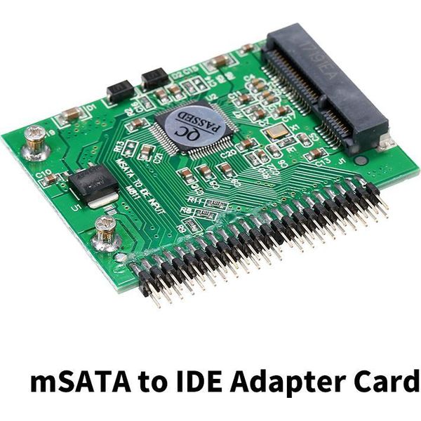 Adattatore Convertitore Msata (PCI-E) Ssd Su 2,5'' 44Pin Ide Come Hdd Da 2,5 Pollici Per Laptop 5V-image