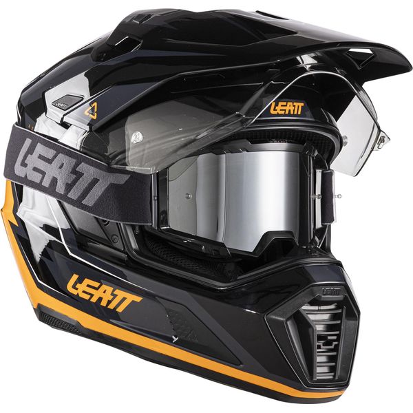 Casco Leatt Adv 7.5 Graphic Con Occhiali, Nero/Arancione, L (59/60)-image