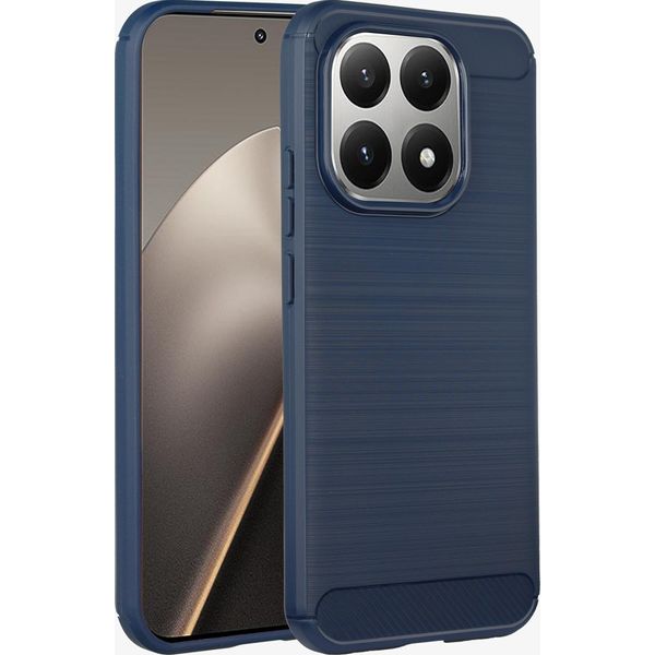 Custodia Xiaomi 15T - Silicone - Imoshion Custodia Morbida/Cover Posteriore - Blu Scuro-image