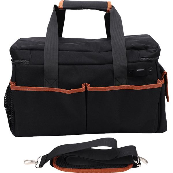Borsa Porta Attrezzi, 17 Pollici, Borsa Robusta, Organizer, Tessuto Oxford Resistente All'usura, 20 Tasche, Tracolla Regolabile Per Elettroutensili-image