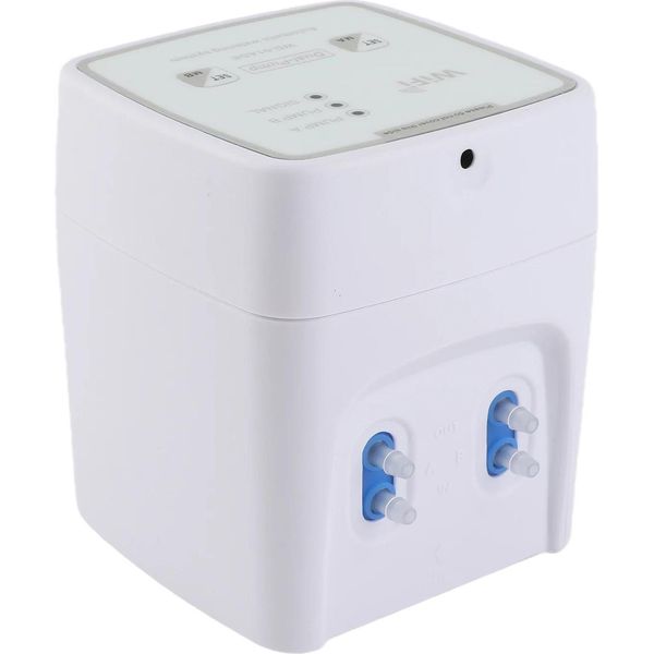 Dispositivo Di Irrigazione Wifi Intelligente - Sistema Di Irrigazione A Goccia Automatico - Doppia Pompa - Timer - Controllo Remoto Tramite App - Per Giardini/Vasi Da Fiori - Bianco-image