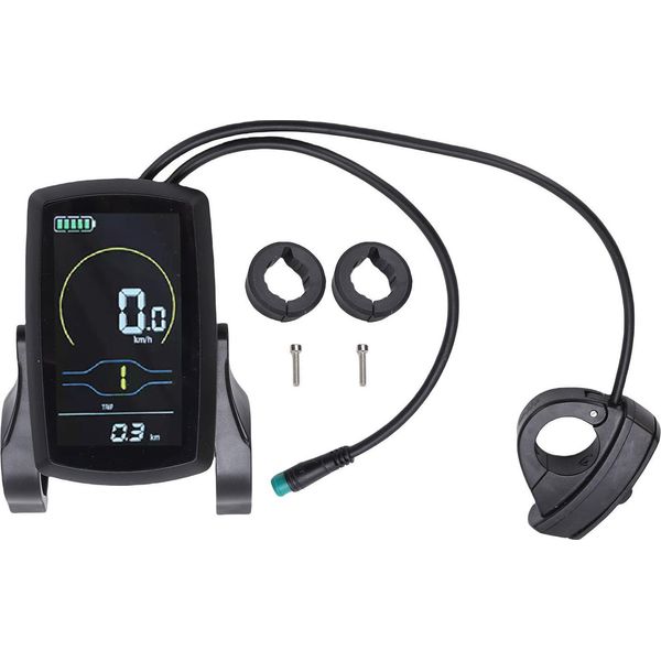 Display Lcd Per Bicicletta Elettrica, Tachimetro Abs, Contachilometri, Schermo Sostituibile-image