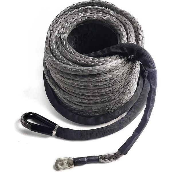 Fune Per Verricello - Acciaio Inossidabile - 10 Mm × 30 M - Carico Di Rottura 10,8 T (10.800 Kg)-image