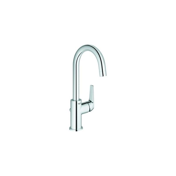 Grohe Waschtisch-Einhebelmischer Bauflow 1/2", L, M Abl A Ks, Swb Rohrausl, Ch (23753000)-image