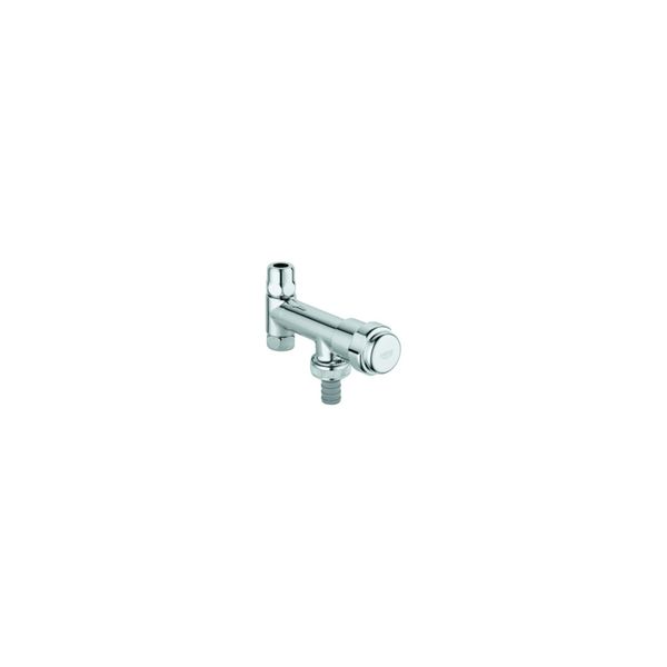 Grohe Was-Ventil 3/8", Mit Schlauchanschluss, Chrom (41030000)"-image