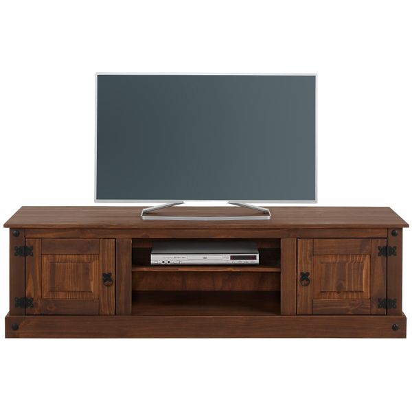 Lowboard Otto Home "Mexico", Beige (Dunkel Gewachst), B:160Cm H:45Cm T:45Cm, Sideboards, Lowboard, Kommode, Breite 160 Cm-image