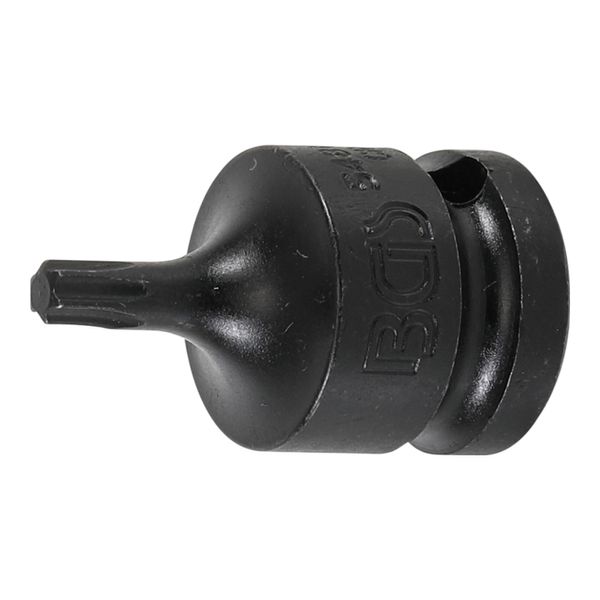 BGS Kraft-Bit-Einsatz 5486-T30, Antrieb Innenvierkant 12,5 Mm (1/2"), T-Profil (FüR Tx) T30 ; BGS Technic)-image