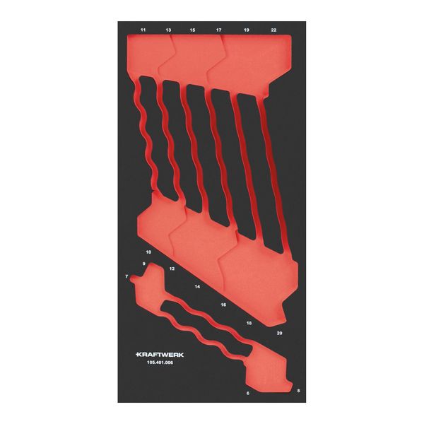 Kraftwerk Leere Pro Line Eva Einlage FüR Art. 105.401.006, 20X40 Cm (105.998.006)-image
