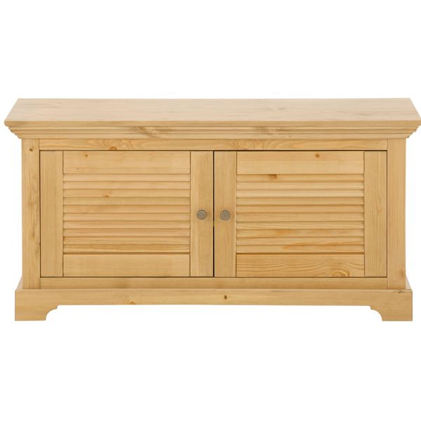 Schuhbank Otto Home "Ayanna", Beige (Natur), B:110Cm H:53Cm T:39Cm, Fsc-Zertifiziertes Massivholz, SitzbäNke, Schuhbank, Sitzbank Aus Massiver Kiefer, Fsc, Breite 110 Cm, SitzhöHe 53 Cm-image