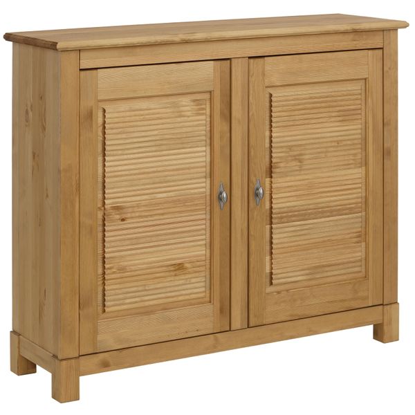 Kommode Otto Home "Rauna", Beige (Gelaugt, GeöLt), Kiefer, Sideboards, Kommode, Breite 118 Cm, Aus Massiver Kiefer, Fsc-Zertifiziert-image