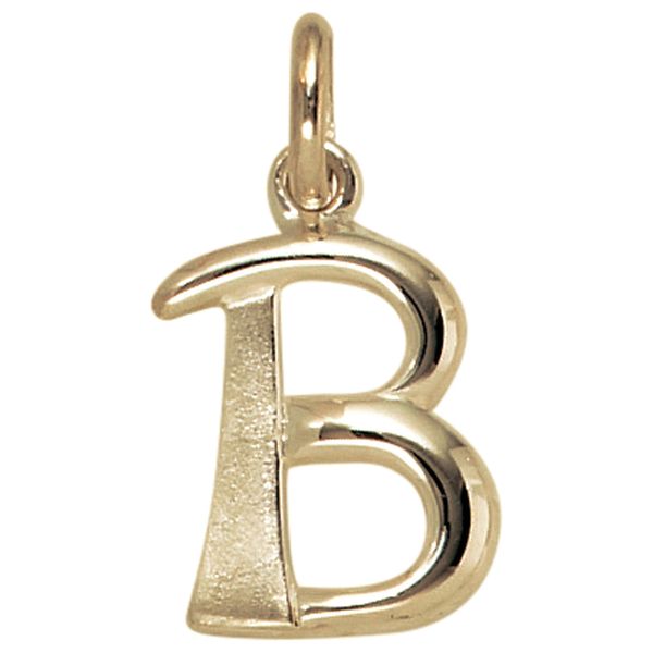 BuchstabenanhäNger Jobo "AnhäNger Buchstabe", Gelbgold 375, SchmuckanhäNger, Damen, B, Gelbgold 375, 375 Gold-image