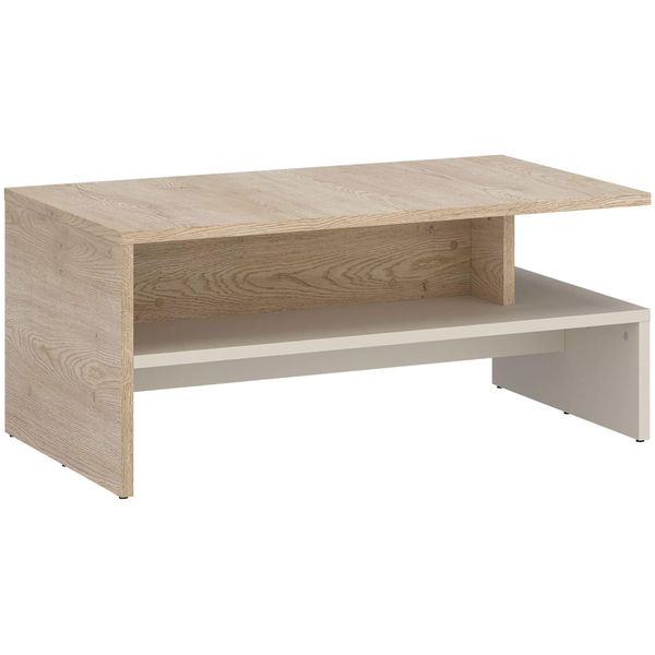 Couchtisch Home Affaire, Cremona Eiche, Cashmir, Cremona Eiche, B:100Cm H:45,5Cm T:66Cm, Tische, Couchtisch, Couchtisch, Breite 100 Cm, Moderner Sofatisch, GroßZüGige AblagefläChe-image