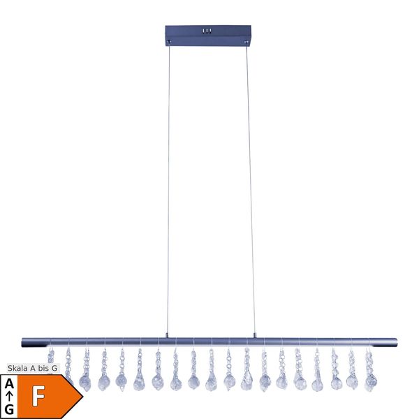 Näve LED Pendelleuchte "Nobilis"" L: 100Cm Grau"-image