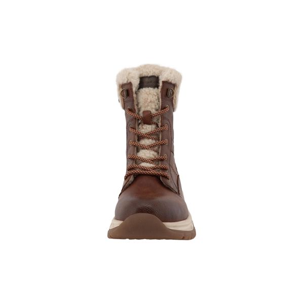 Stiefel Tom Tailor "Tom Tailor Winter Boots", Damen, Gr. 40, Cognac, Schuhe Stiefel-image