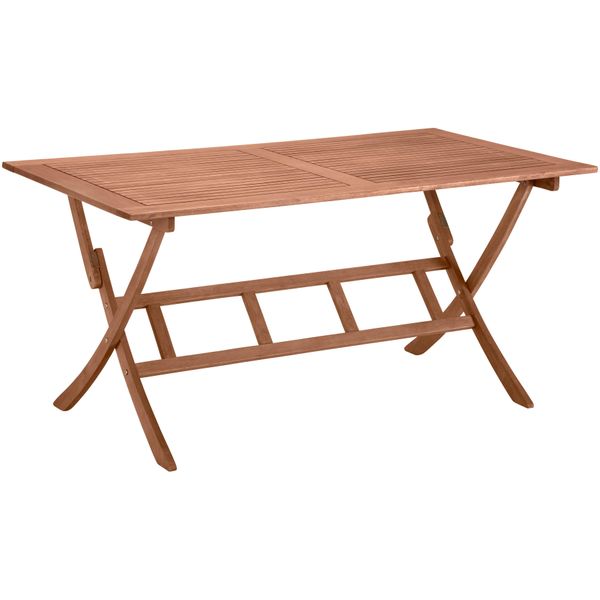 Gartentisch Merxx "Maracaibo", Braun, B:90Cm H:74Cm T:160Cm, Tische, Gartentisch-image