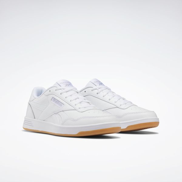 Sneaker Reebok Classic "Reebok Court Advance", Damen, Gr. 41, Weiß (Weiß, Gum), Synthetik, Schuhe Sneaker-image