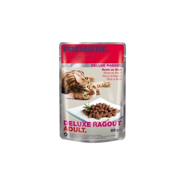 Premiere Deluxe Ragout Adult Riche En BœUf 22X85 G-image