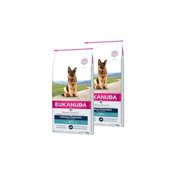 eukanuba Croquettes Chien Breed Specific Berger Allemand Adulte 2X12 Kg-image