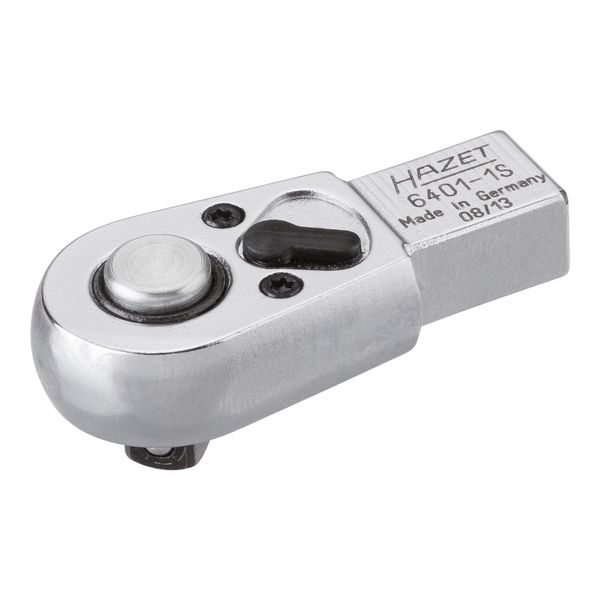 Hazet Einsteck-Umschaltknarre 6401-1S Einsteck-Vierkant 9 X 12 Mm Vierkant Massiv 6,3 Mm (1/4 Zoll))-image