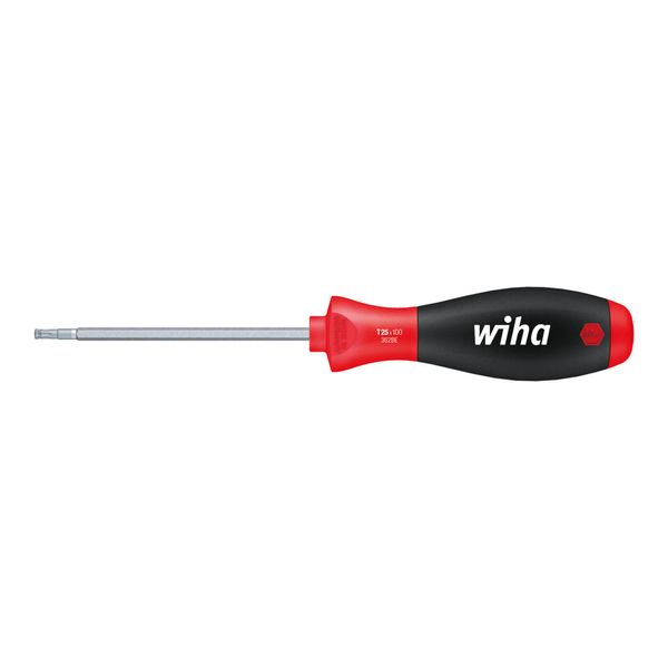Wiha Schraubendreher Softfinish® Tx Kugelkopf Mit Sechskantklinge T15 X 80 Mm, 9/64 (32252)-image