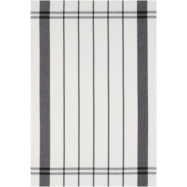 Geschirrtuch Stuco "Gestreift", Schwarz-Weiß (Weiß, Schwarz), B:50Cm L:70Cm, 100% Baumwolle, GeschirrtüCher, Geschirrtuch-image