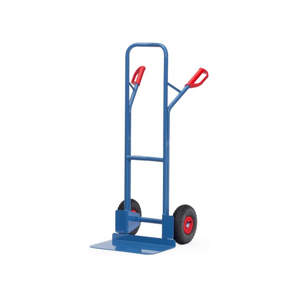 Fetra Stahlrohr-Sackkarre B1326L - Luftbereifung Tragkraft 300 Kg)-image