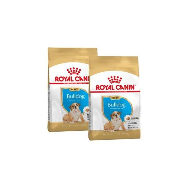 Royal Canin Bulldog Chiot Croquettes Chien 2X12 Kg-image