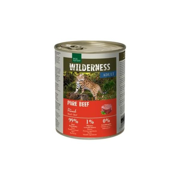 Real Nature Wilderness Adult Pure Beef 12X800 G-image
