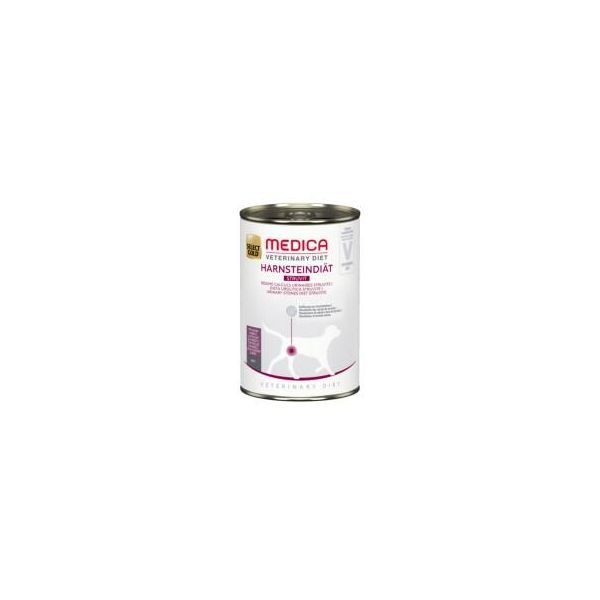 Select Gold Medica Calculs Urinaires Struvite BoîTes De PâTéE Chien Adulte Poulet Et BœUf 24X400 G-image