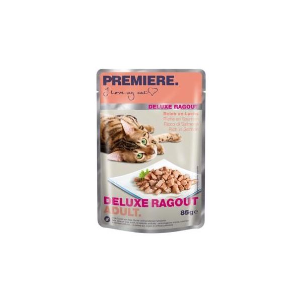 Premiere Deluxe Ragout Adult Riche En Saumon 88X85 G-image