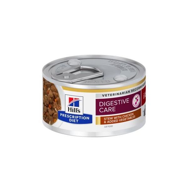 Hill's Prescription Diet I/D RagoûT Pour Chats, Adultes, Avec Poulet Et LéGumes AjoutéS Pour Soutenir La Digestion 48X82 G-image