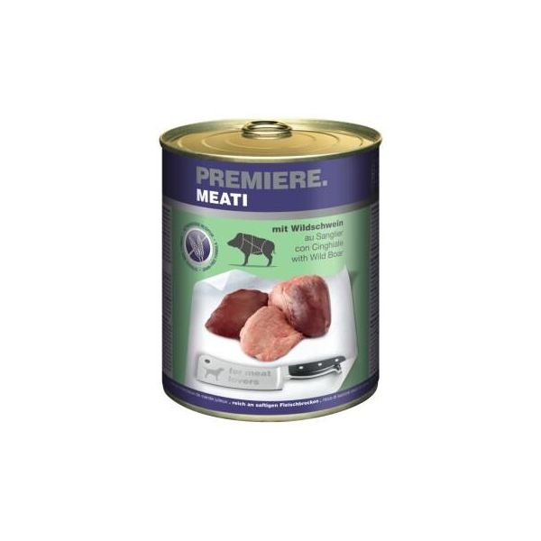 Premiere Meati Nourriture Humide Pour Chien, Adulte, Sanglier 6X800 G-image