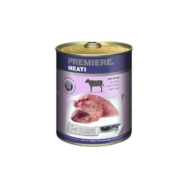 Premiere Meati Nourriture Humide Pour Chien, Adulte, Veau 6X800 G-image