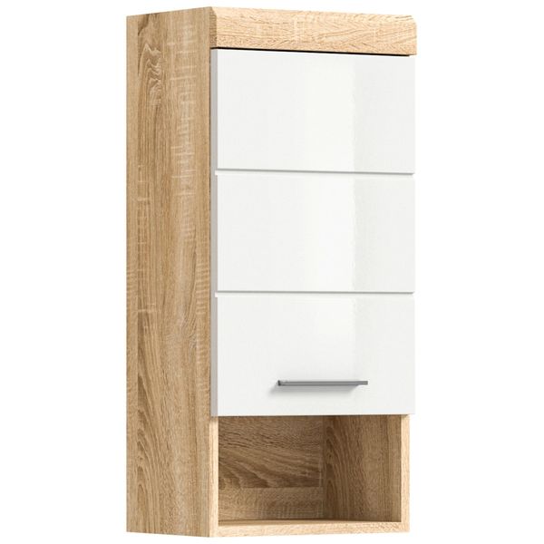 HäNgeschrank Lambada Ca. 37X79 Cm Sonoma Eiche/Weiß-image