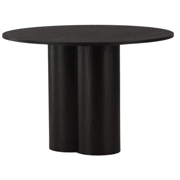 Esstisch Olivia Ø Ca. 110 Cm Schwarz-image