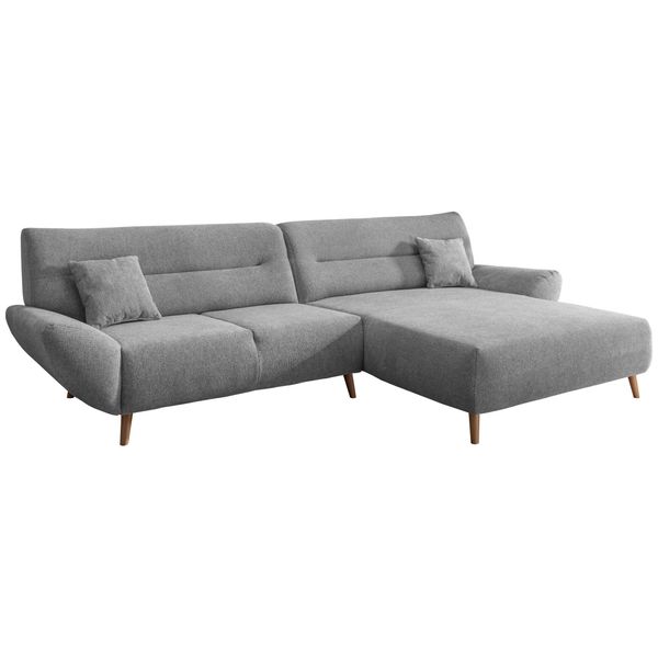 Wohnlandschaft Drago Silberfarben Chenille-image