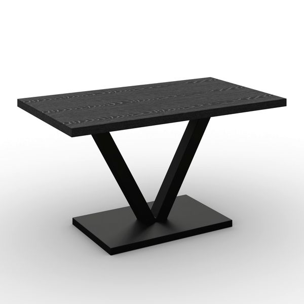 Esstisch Loca Schwarz Mdf Ca. 140X80X76 Cm-image