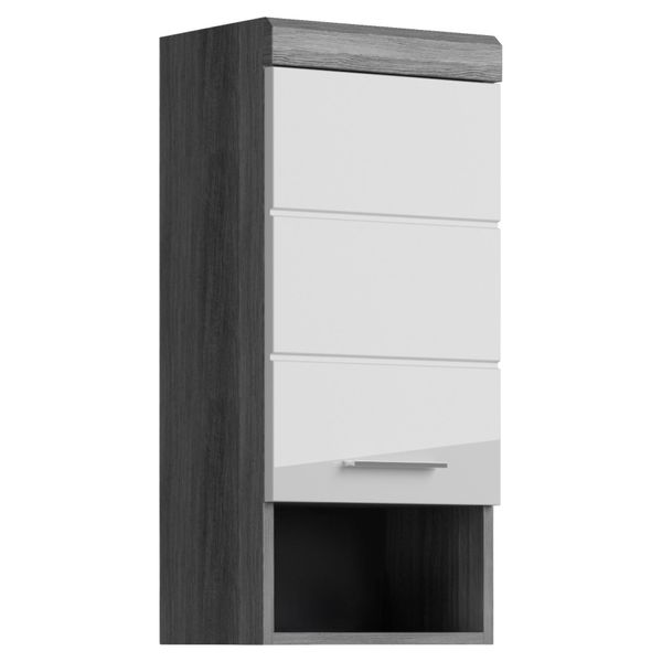 HäNgeschrank Scout Ca. 37X79 Cm Anthrazit/Weiß-image