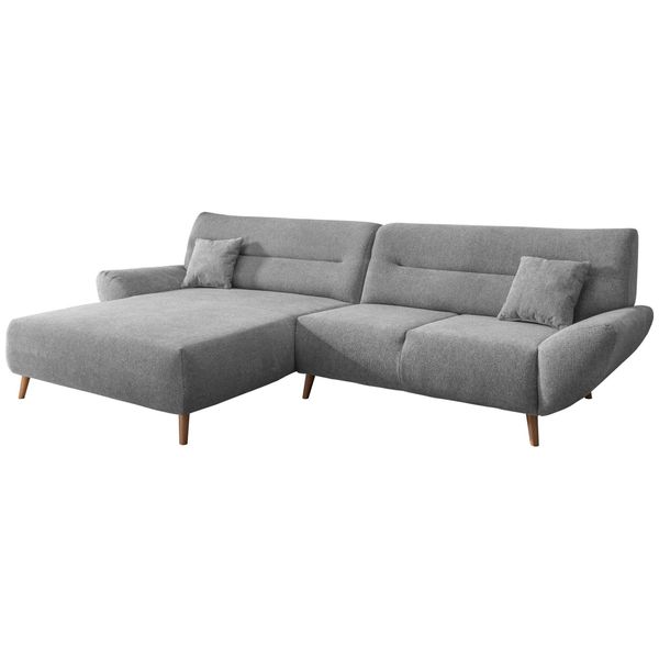 Wohnlandschaft Drago Silberfarben Chenille-image