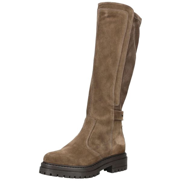 Stiefel Nero Giardini "Nero Giardini Stiefel Leder/Synthetik", Damen, Gr. 38, Braun, Leder, Synthetik, Schuhe Stiefel-image