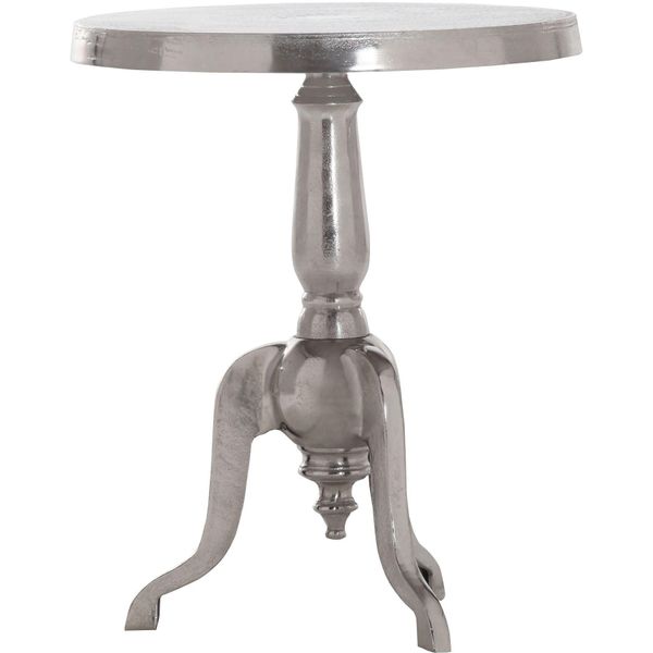 Beistelltisch Gutmann Factory "Classic", Grau (Aluminiumfarben), B:50Cm H:62Cm T:50Cm, Tische, Beistelltisch-image