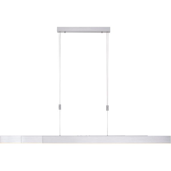 Neuhaus Pure LED Pendelleuchte "Pure Moto", Silber (Diamond), 3, H: 110Cm, 1 Stk., Leuchten, E-Slide Funktion, Cct, Dimmbar, Fernbedienung, LED Pendelleuchte-image