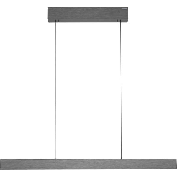 Neuhaus Pure LED Pendelleuchte "Pure E-Motion", Platinfarben, 1, H: 35Cm, 1 Stk., Leuchten, E-Lift Funktion, Cct, Dimmbar, Up-&Downlight, LED Pendelleuchte-image