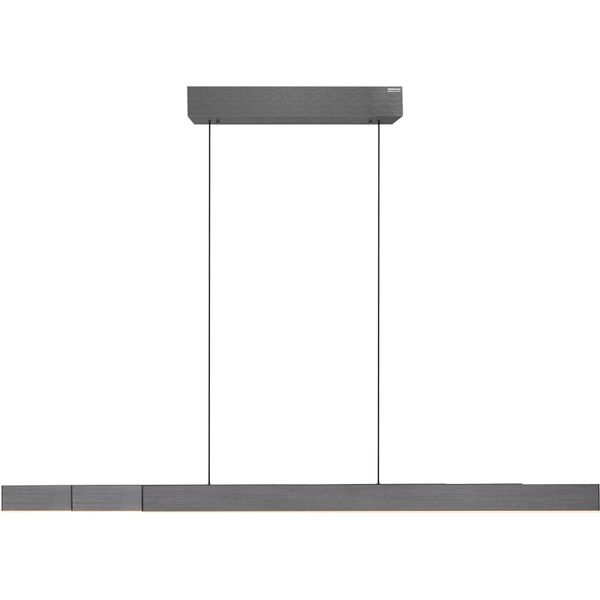 Neuhaus Pure Led Pendelleuchte "Pure Moto-Rise", Grau (Platinfarben), 3, H: 35Cm, 1 Stk., Leuchten, E-Lift Funktion, E-Slide Funktion, Fernbedienung, Led Pendelleuchte-image